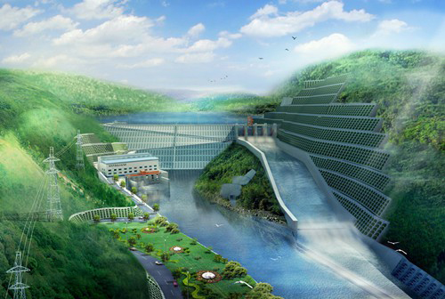 翠峦老挝南塔河1号水电站项目